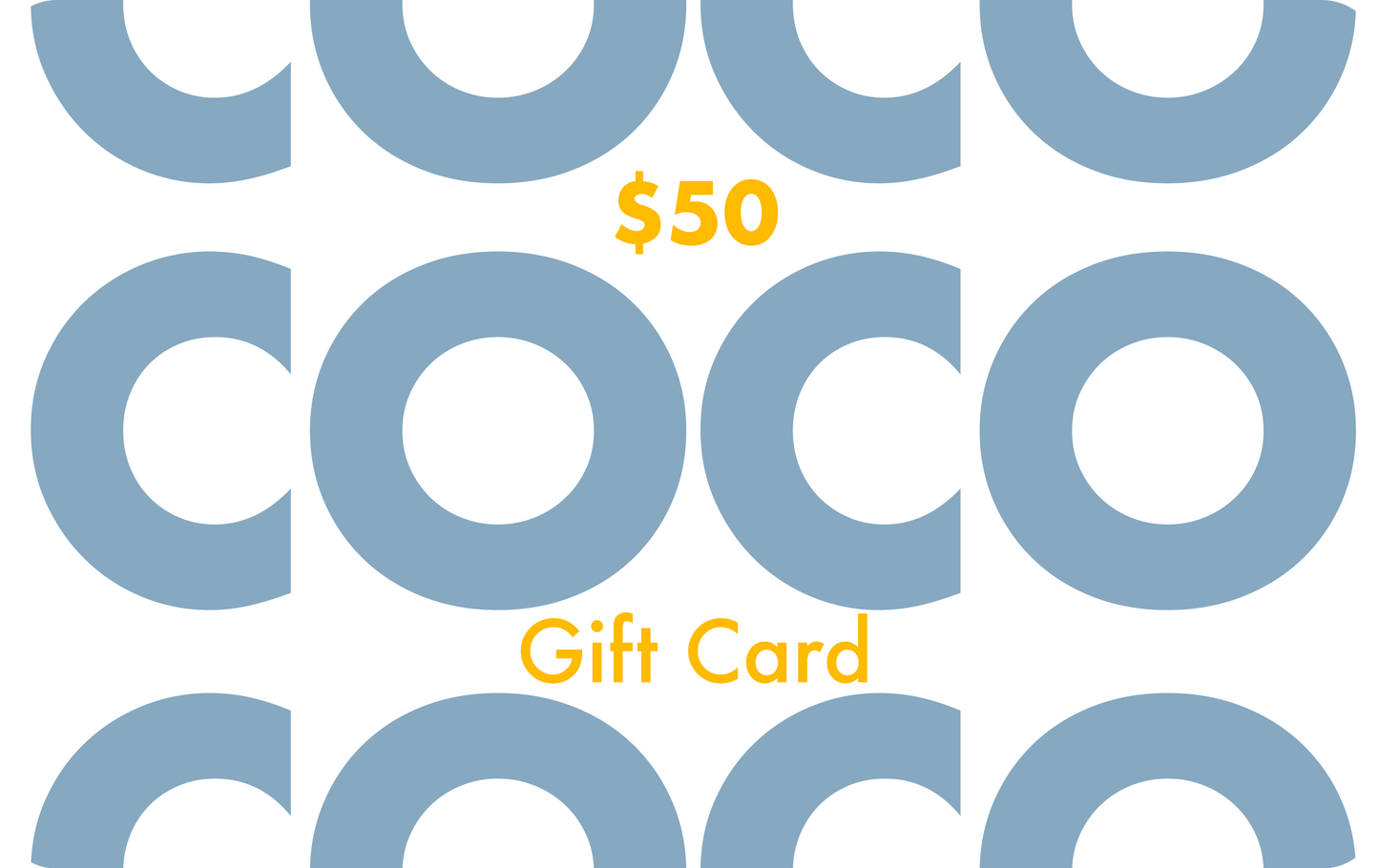 COCo Gift Card
