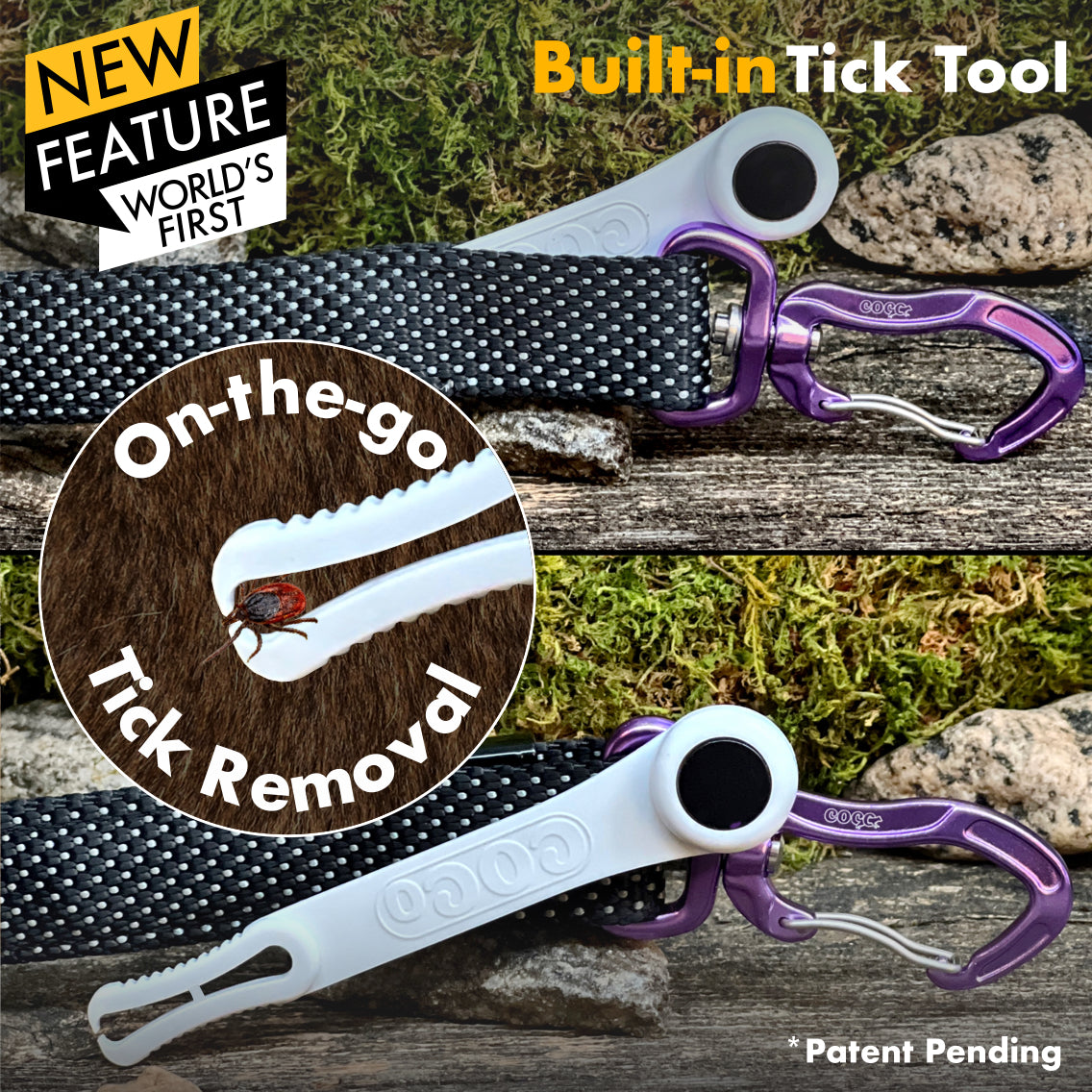 The Connect Magnetic Hands-free Leash