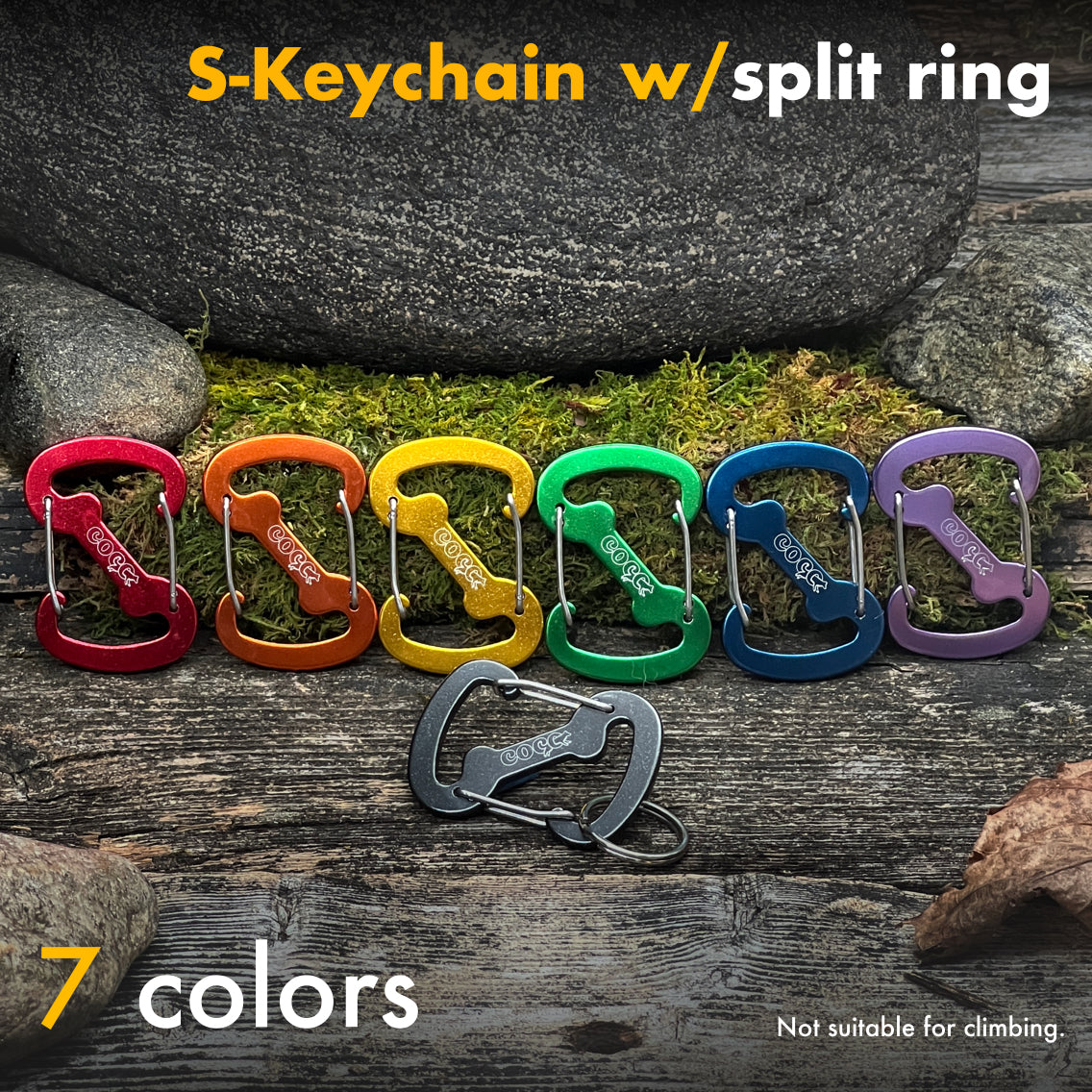 COCo Keychain w/ Split Ring